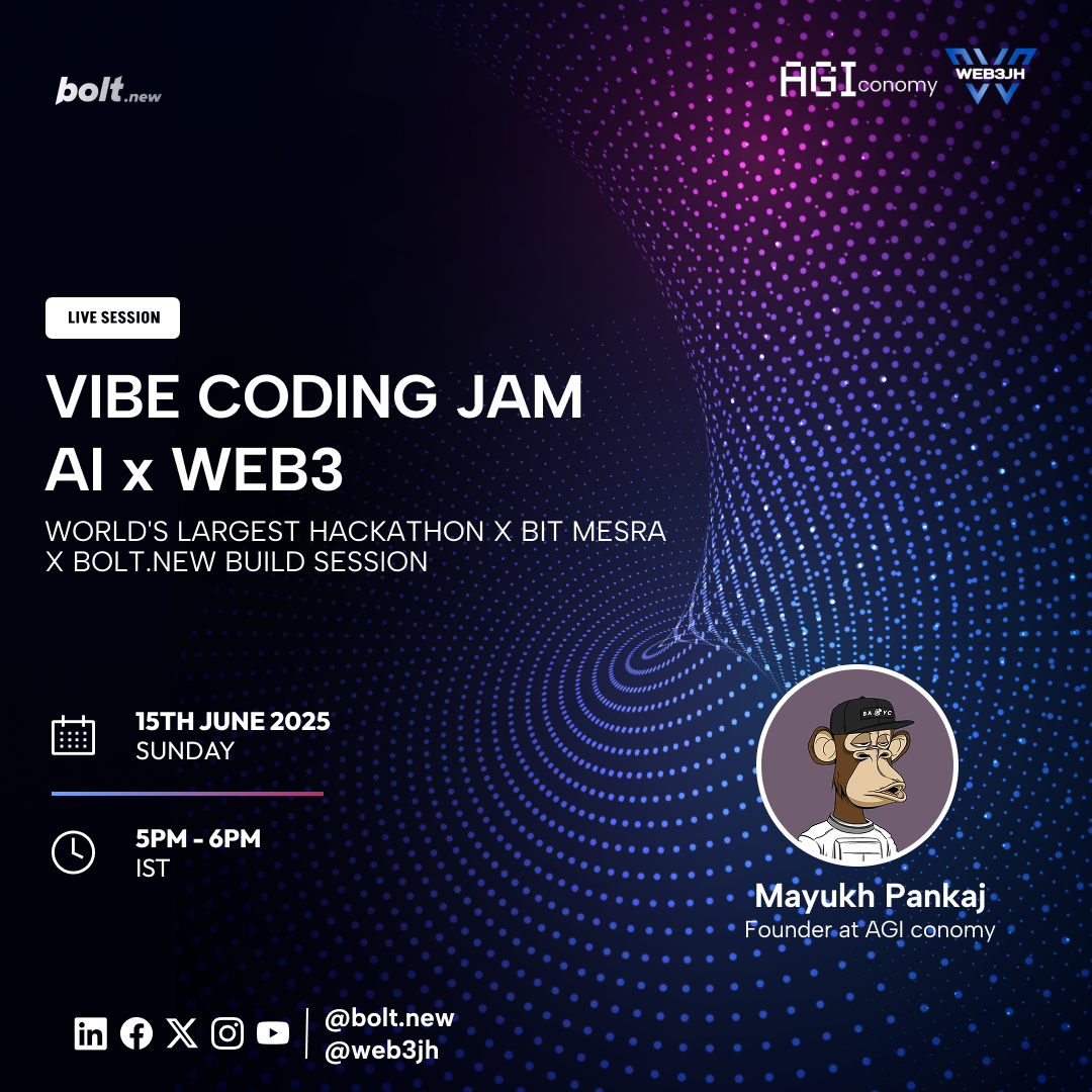 Vibe Coding Jam - AI x Web3 - Image 1